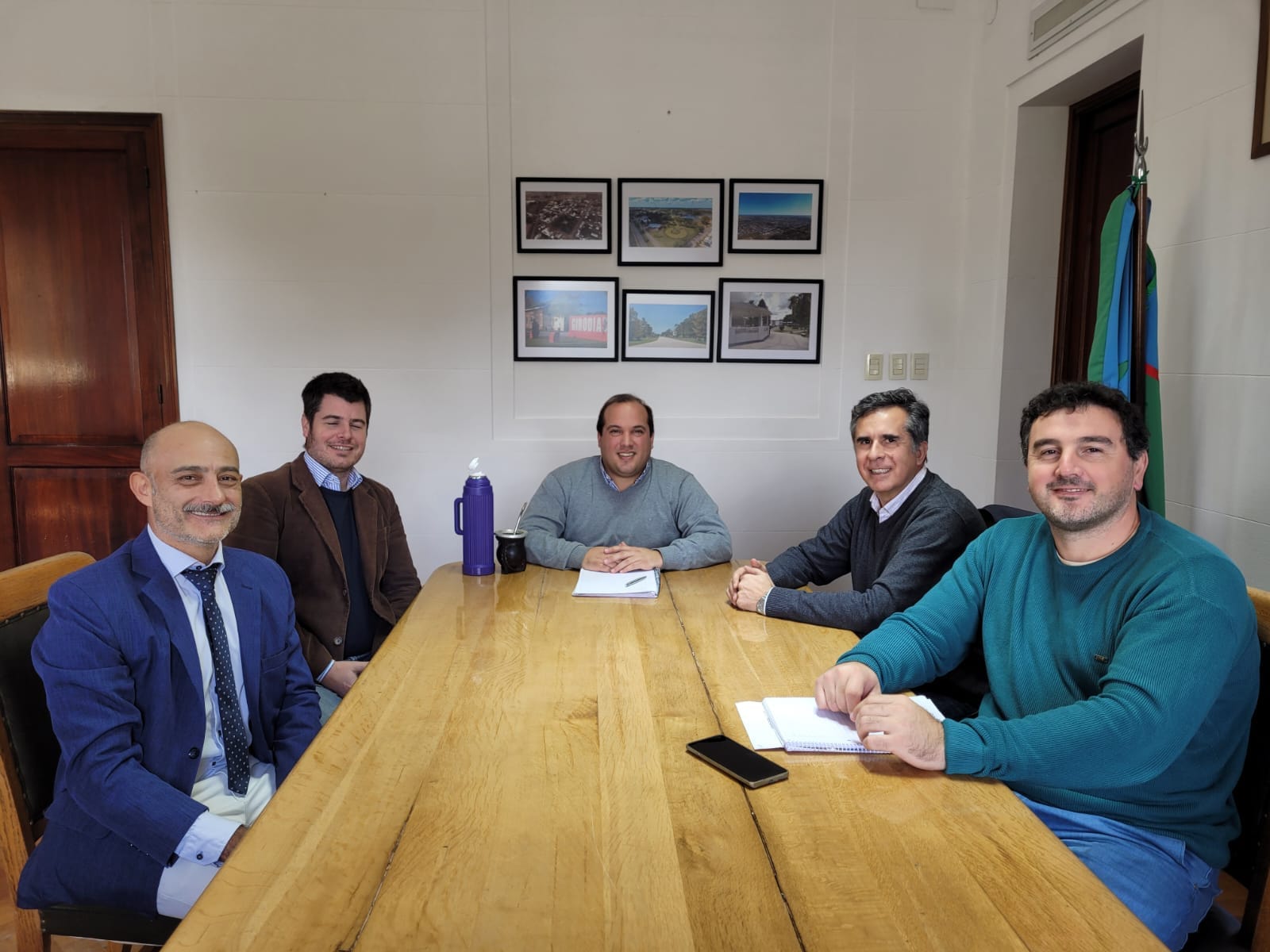 Los intendentes de Rivadavia y Trenque Lauquen, con agenda de trabajo regional