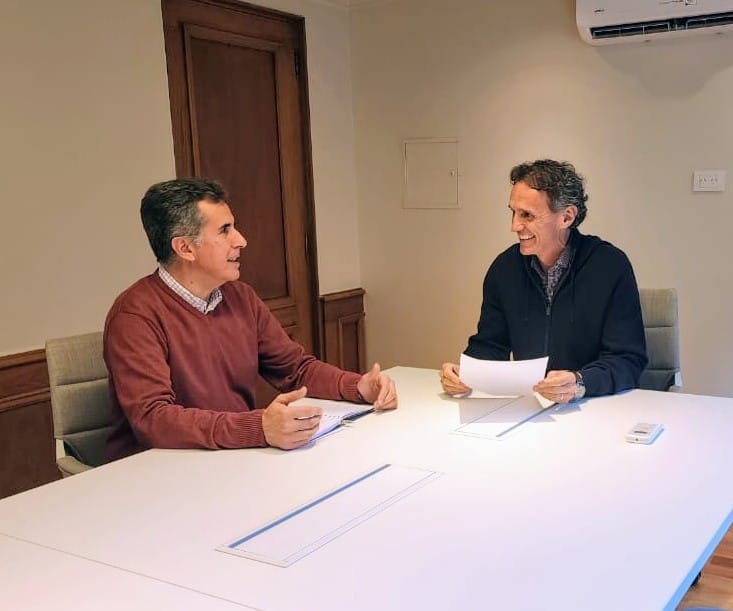 Rivadavia: el intendente se reunió con el ministro de Infraestructura provincial