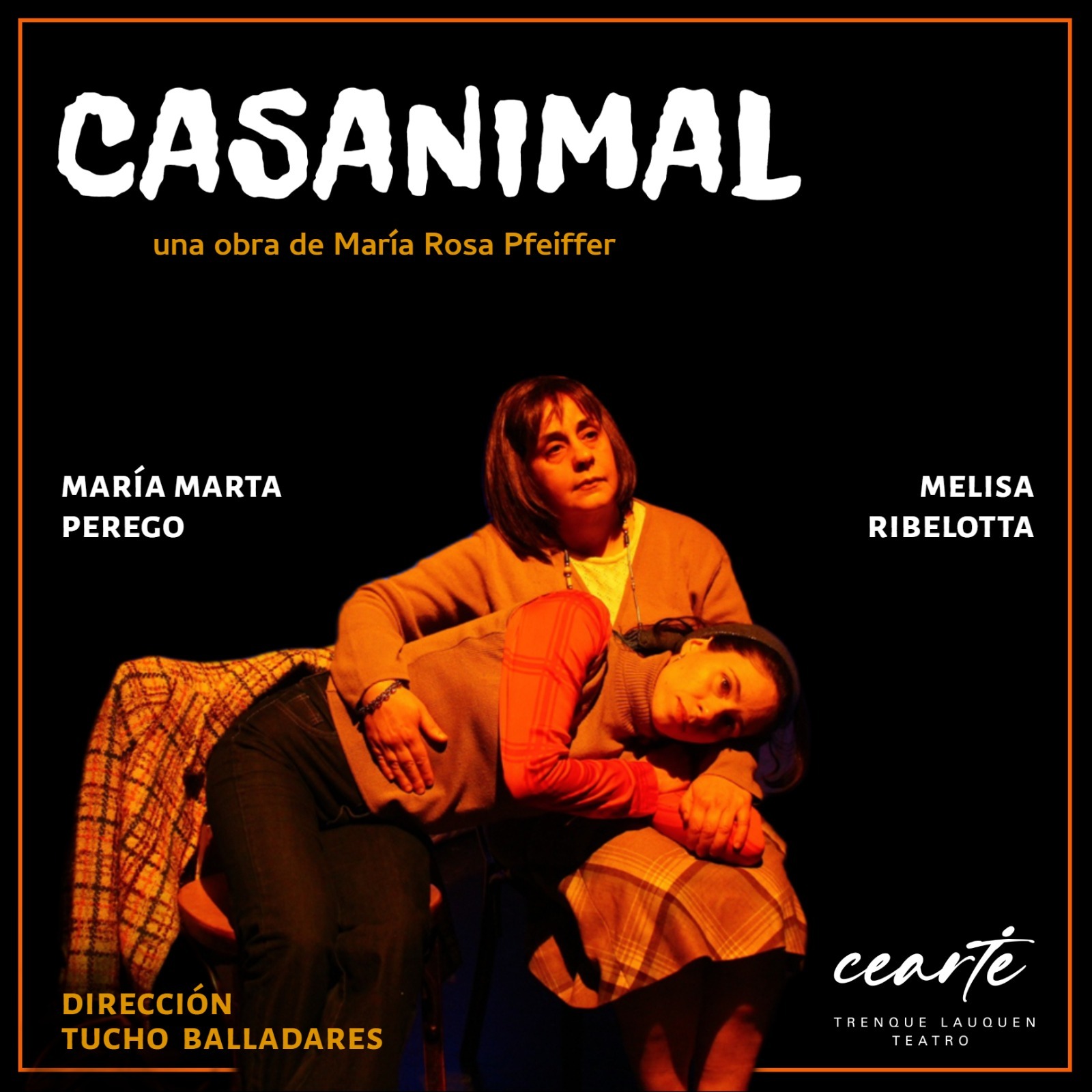 Cearte anuncia el primer estreno del año: la obra “Casanimal”