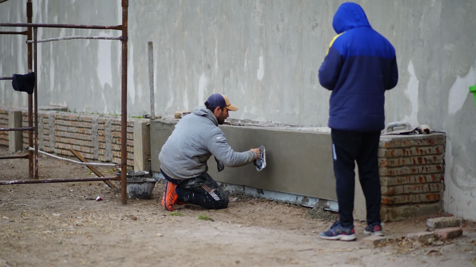 Avanza a buen ritmo la obra de puesta en valor del cementerio de Trenque Lauquen