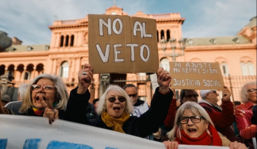 Convocan a una manifestación en Trenque Lauquen para adherir al reclamo de los jubilados