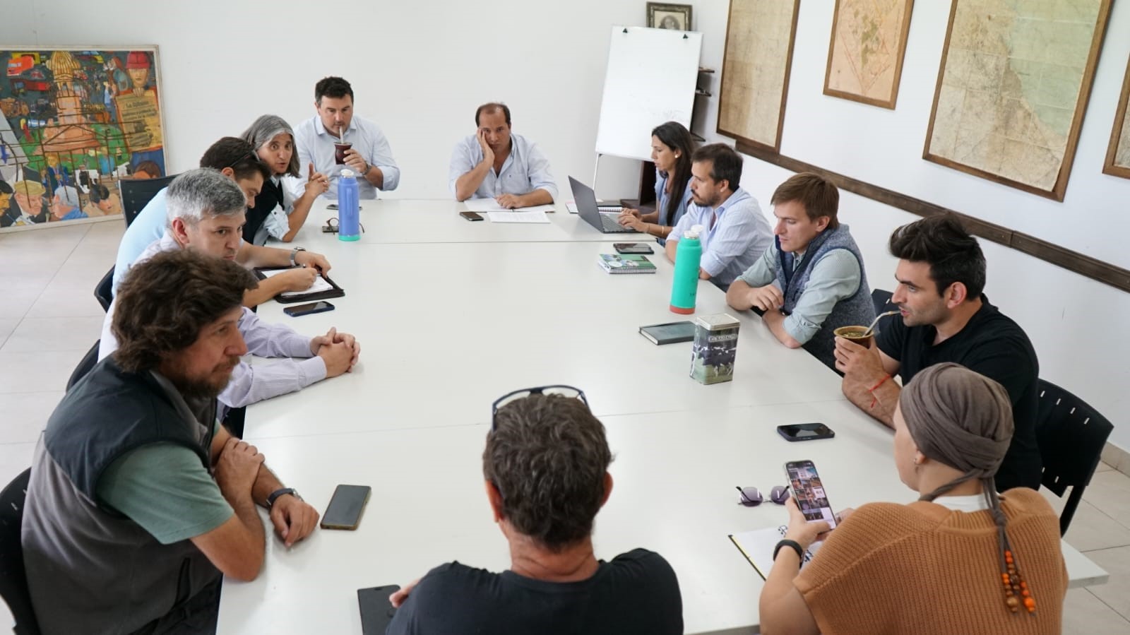 Se reunió el comité de cuenca local: se avanzó en líneas de trabajo en conjunto para todo el distrito