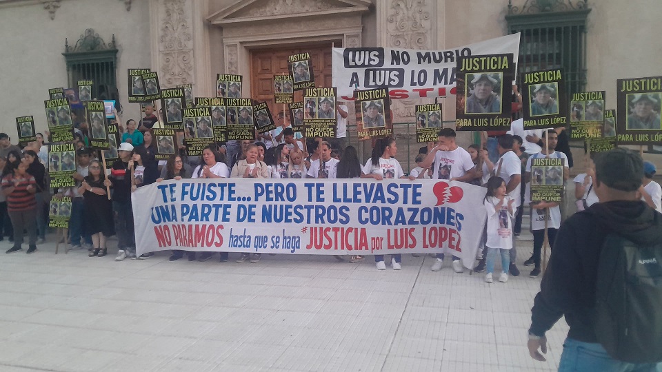 El pueblo de América salió a la calle a pedir Justicia por la muerte de Luis López